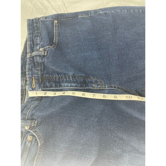 Lauren Ralph Lauren Medium Wash Blue Denim Tapered Mom Jeans Women's Size 16 - Picture 9 of 11